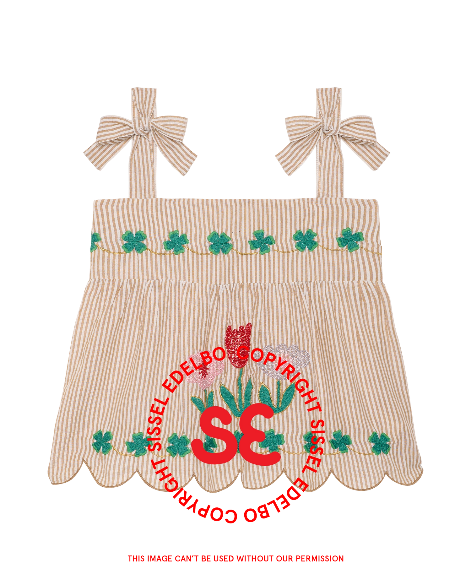 Wenke Top - Sand Stripes