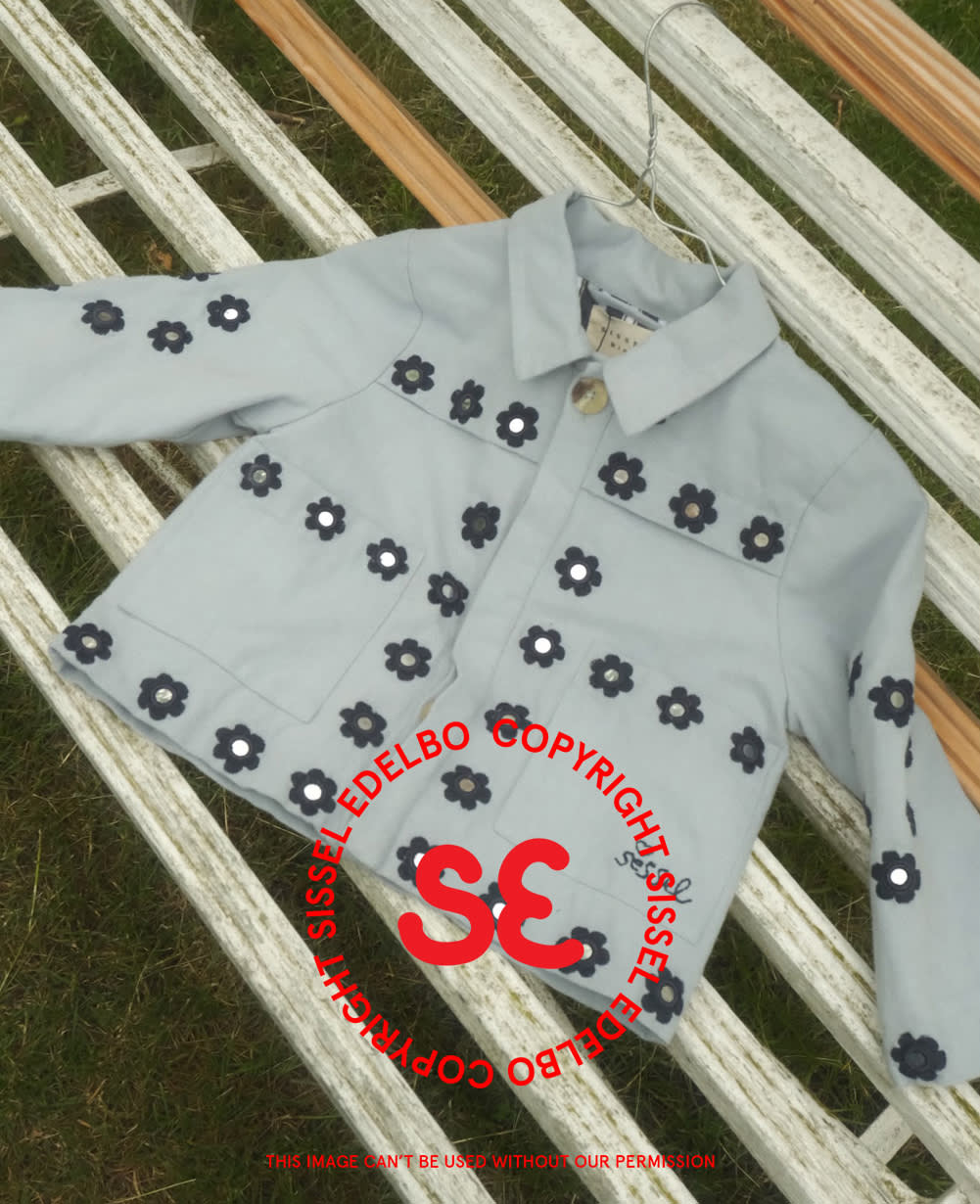 Willa Mini Jacket - Soft Blue