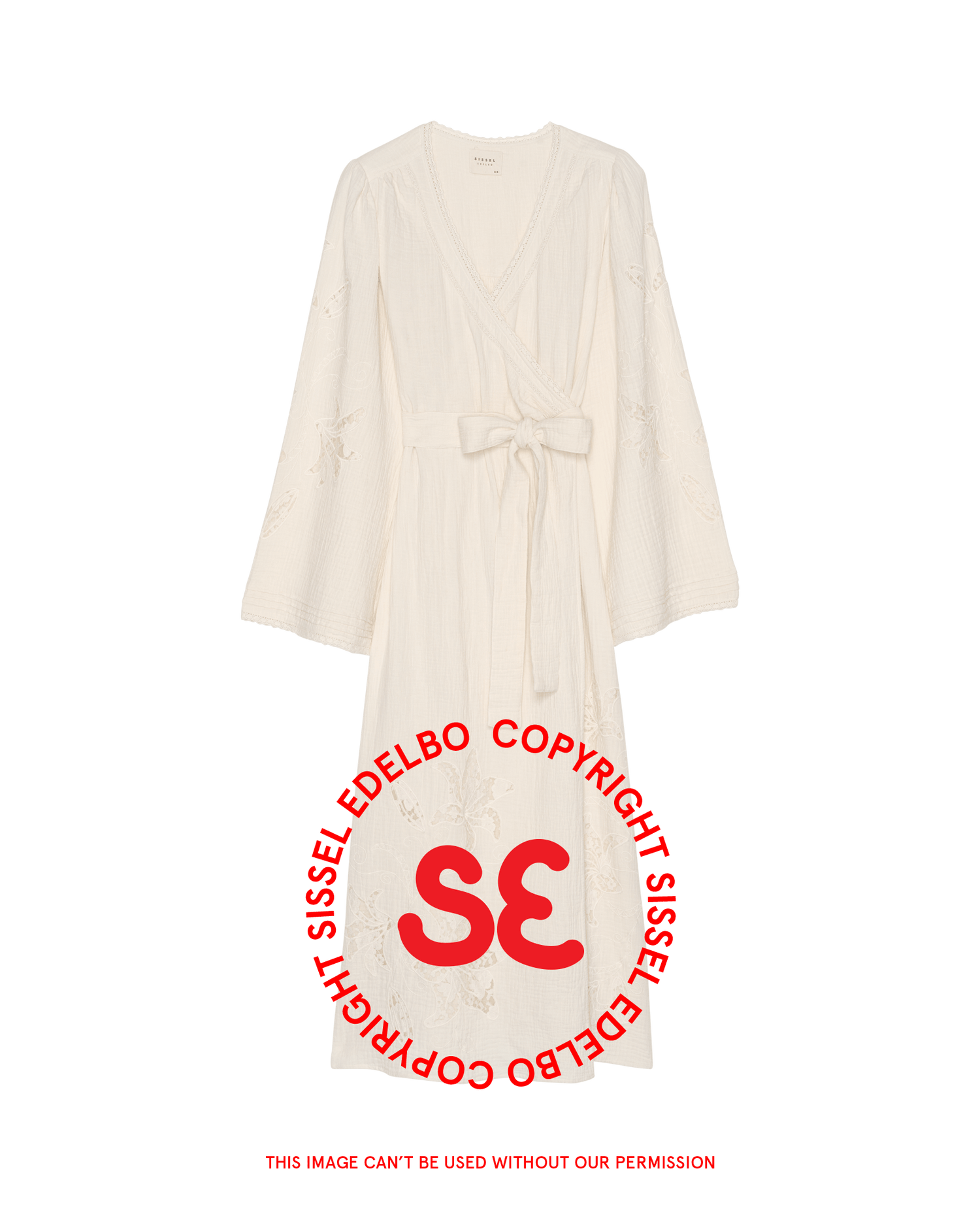 Winfrey Wrap Dress - Off White