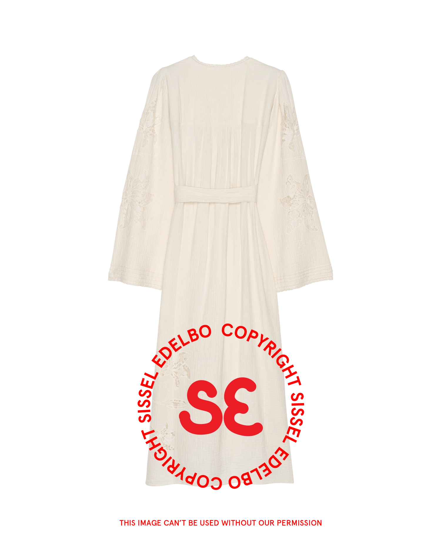 Winfrey Wrap Dress - Off White