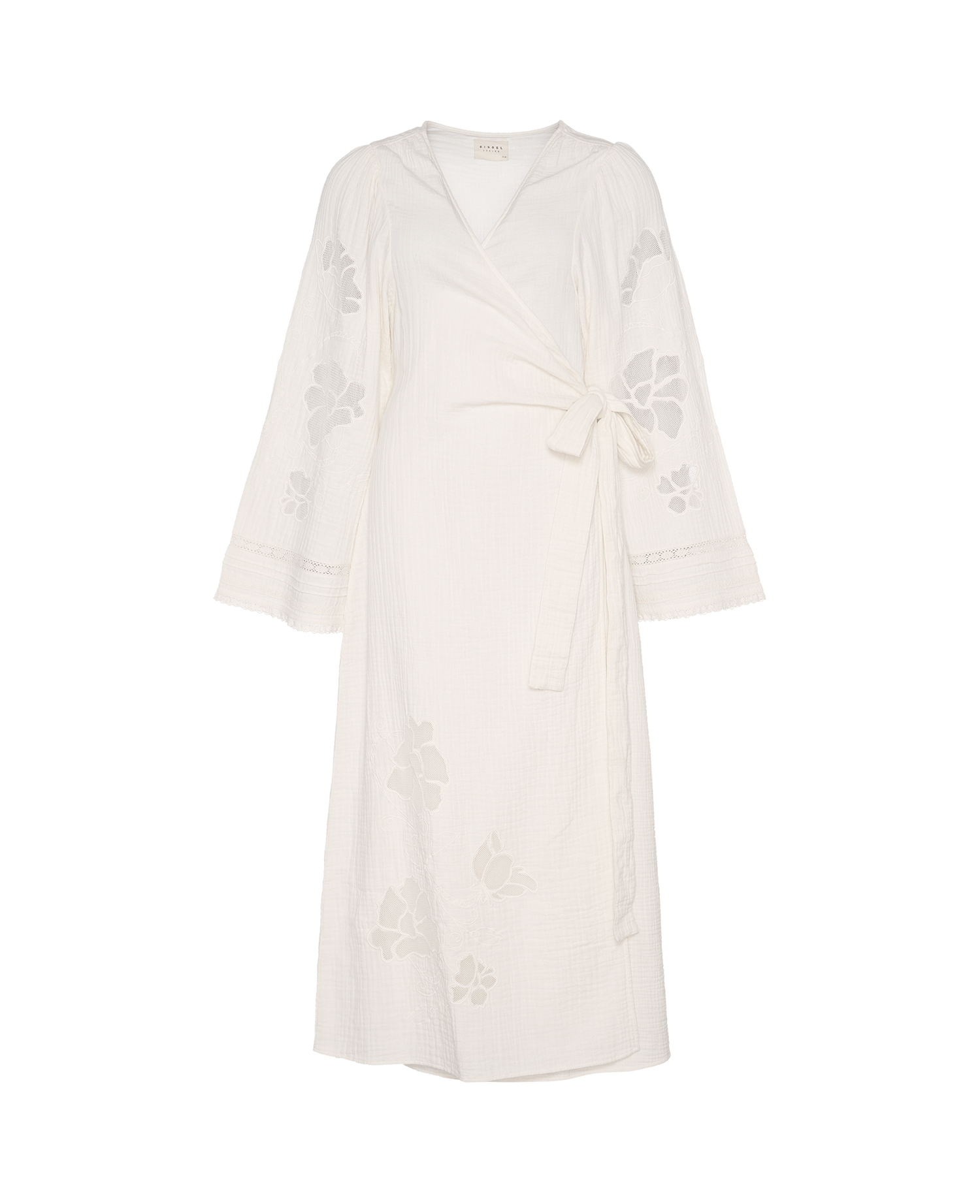 Winfrey Wrap Dress - Ecru