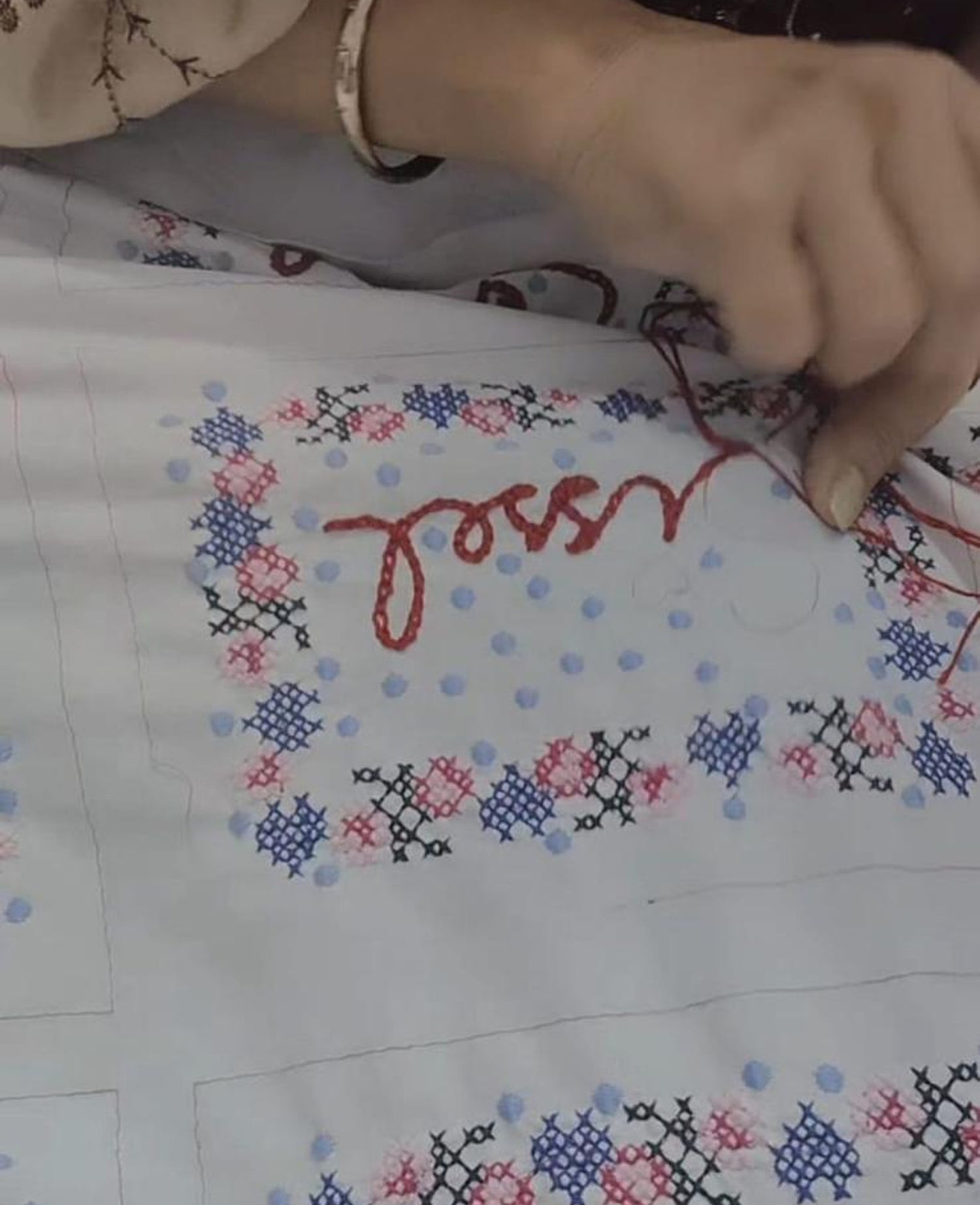 Yara Cosmetic Bag - Baby Blue