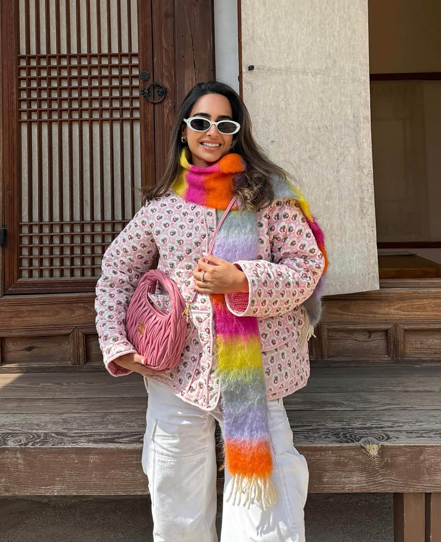 Adriane Jacket - Blossom & Gingham – SISSEL EDELBO