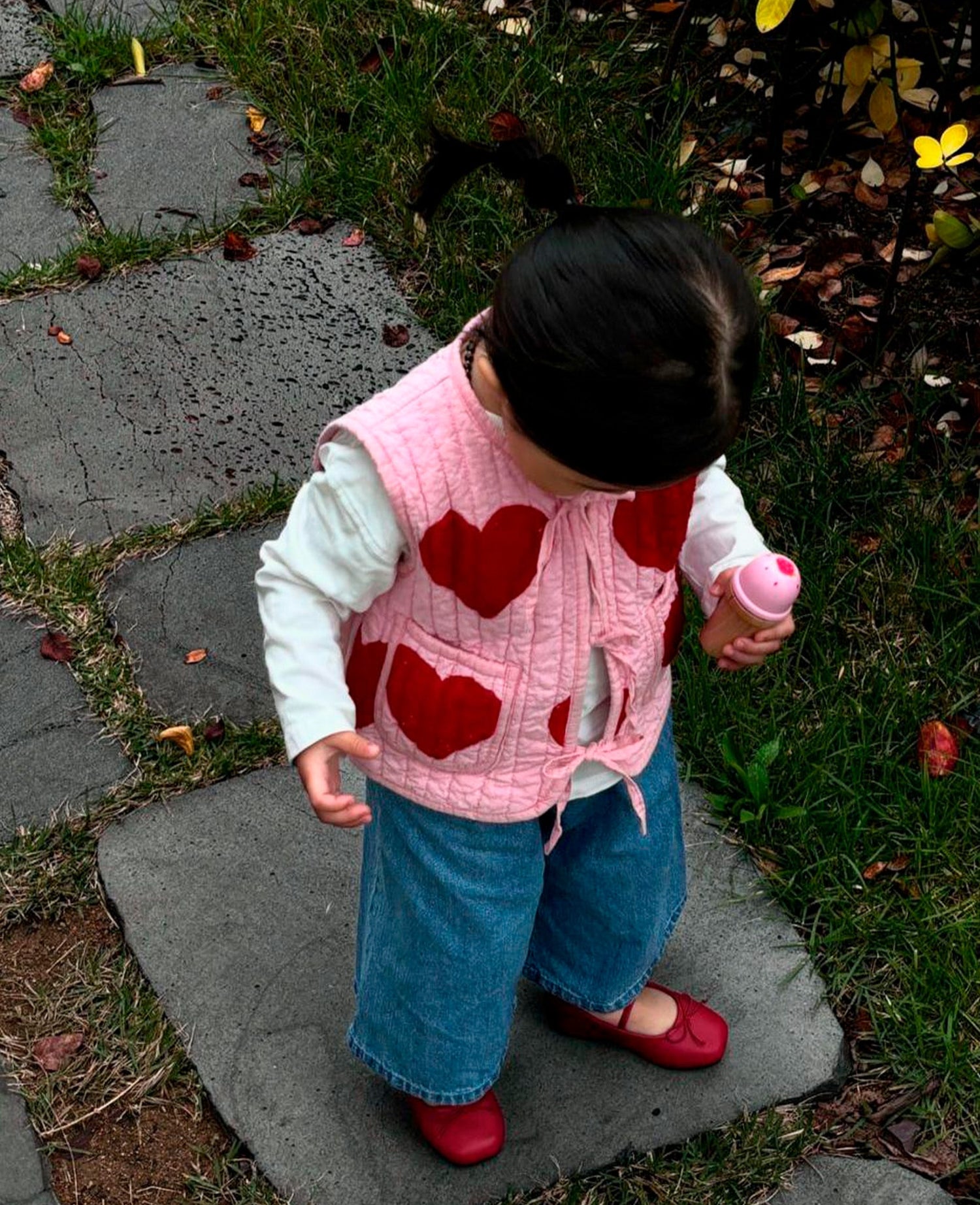 Honey MINI Vest - Red Heart