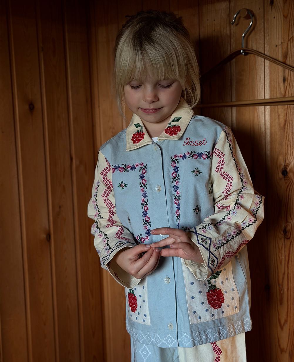 Louise MINI Shirt - Baby Blue