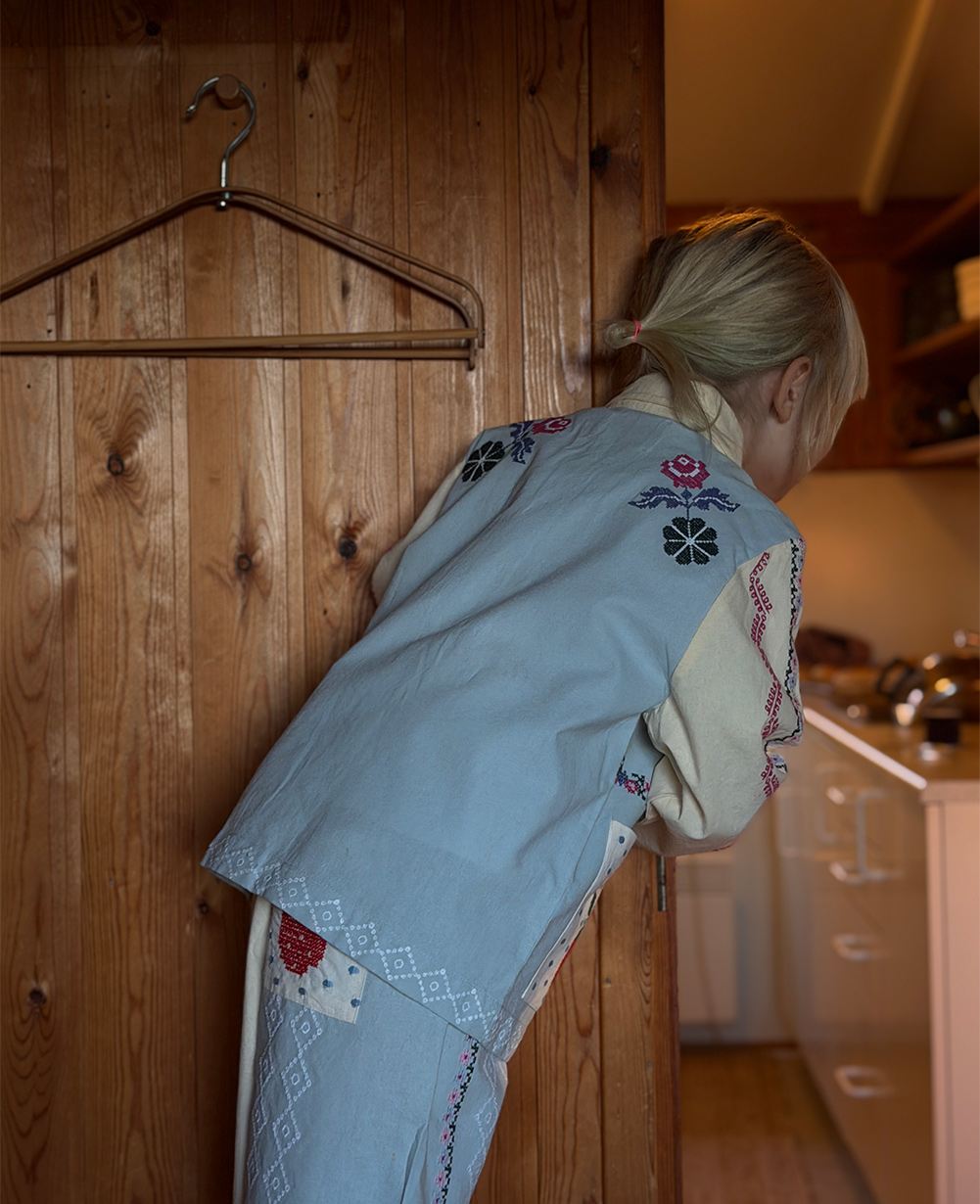 Louise MINI Shirt - Baby Blue