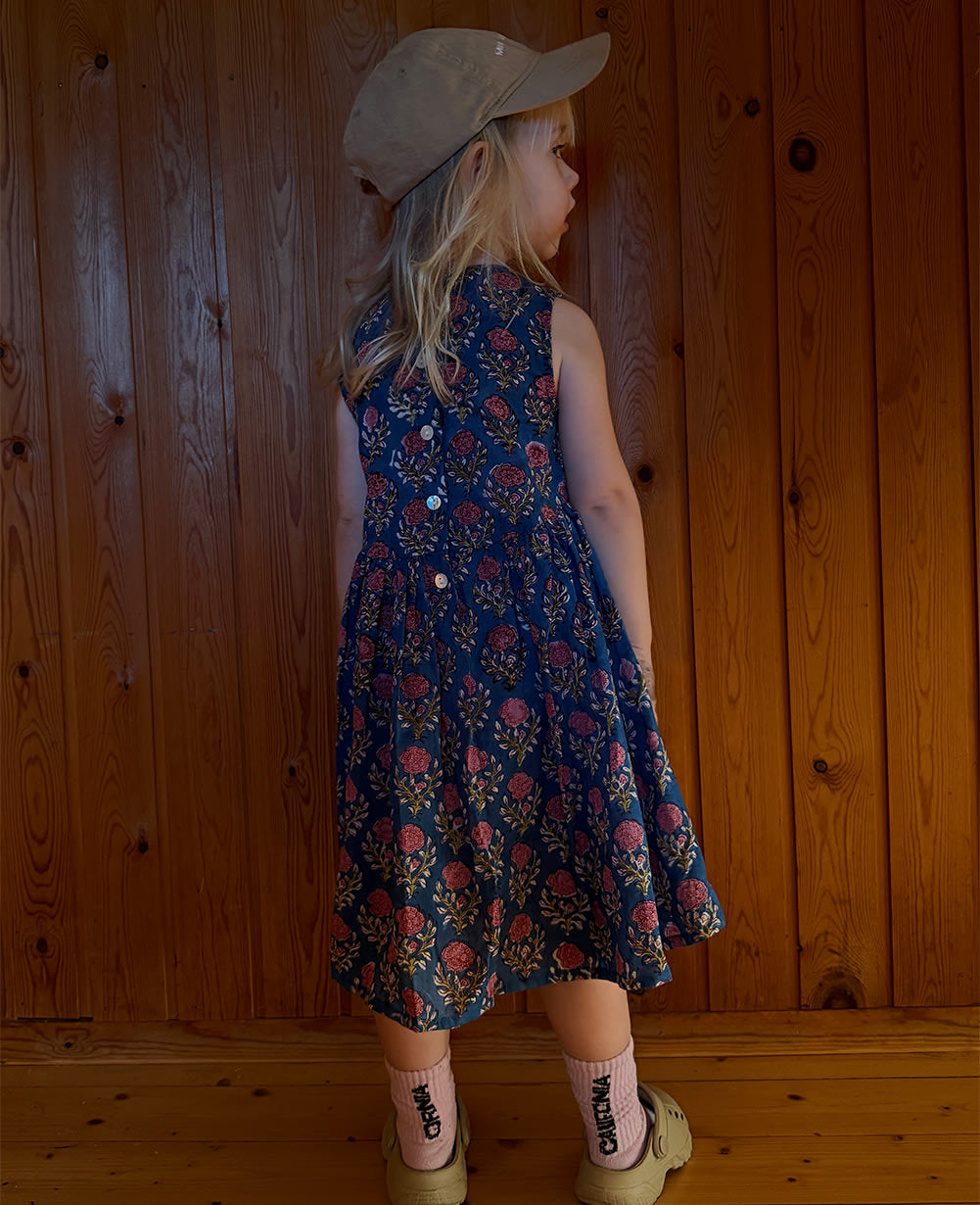 Suri MINI Dress - Pink Flowers