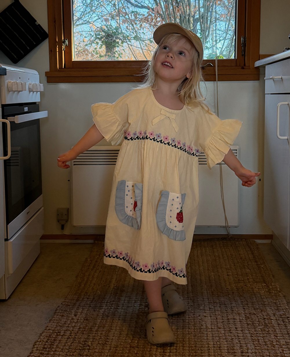 Ohio MINI Dress - Butter