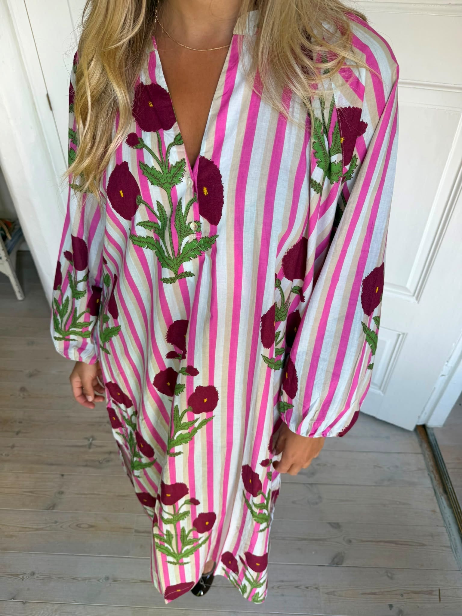 Lara Dress - Poppy Rose – SISSEL EDELBO