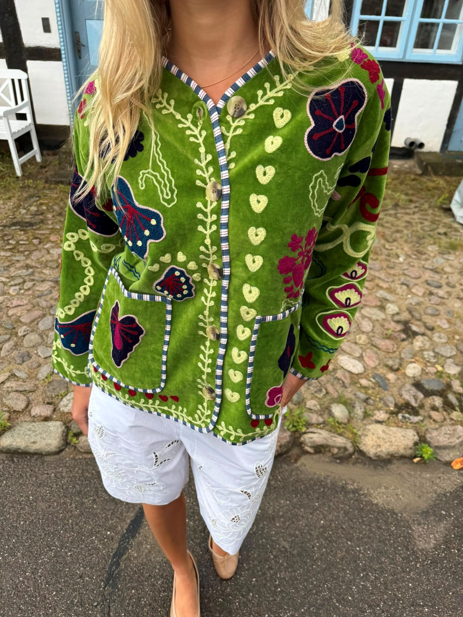Maggie Jacket - Lucky Green – SISSEL EDELBO