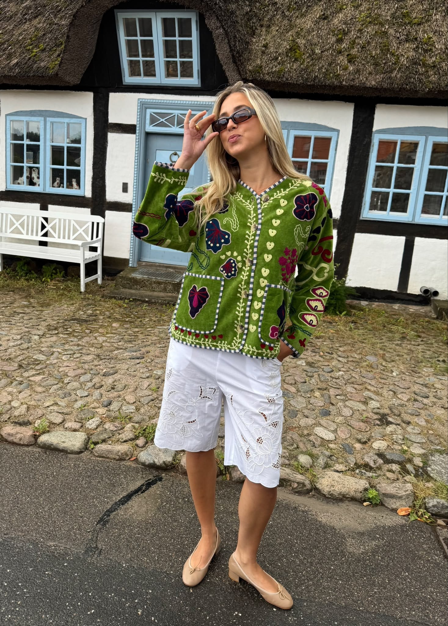 Maggie Jacket - Lucky Green – SISSEL EDELBO