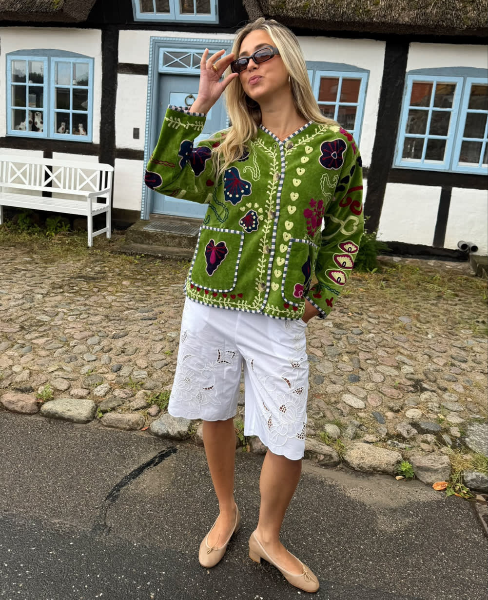 Maggie Jacket - Lucky Green – SISSEL EDELBO