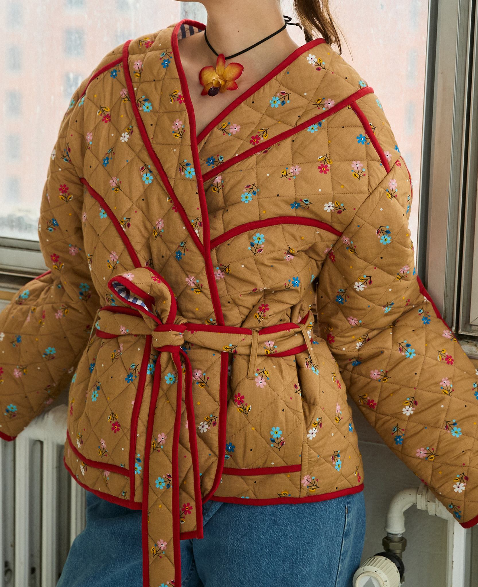Makenna Jacket - Hazel Flower – SISSEL EDELBO