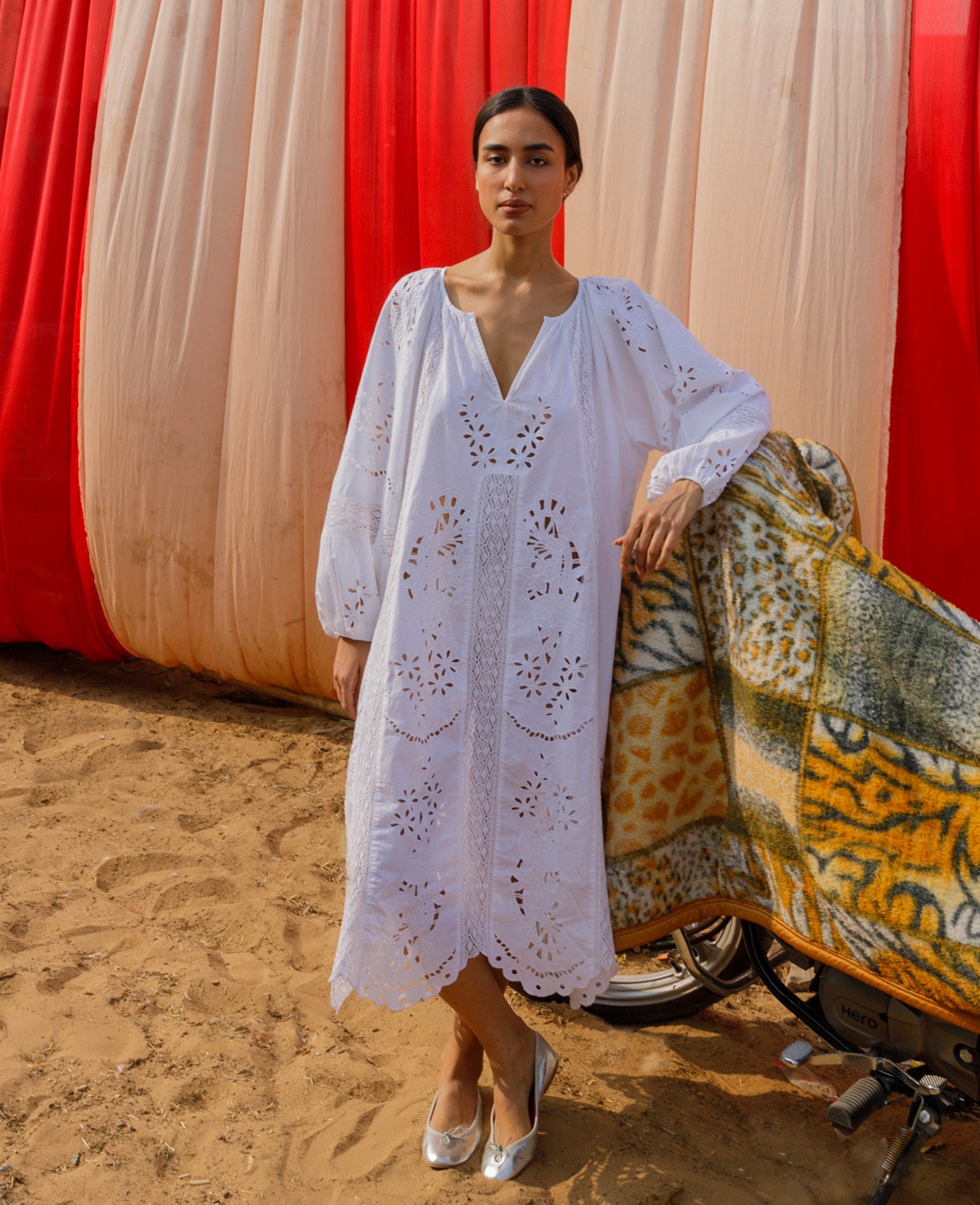 Mila Dress - Ecru – SISSEL EDELBO
