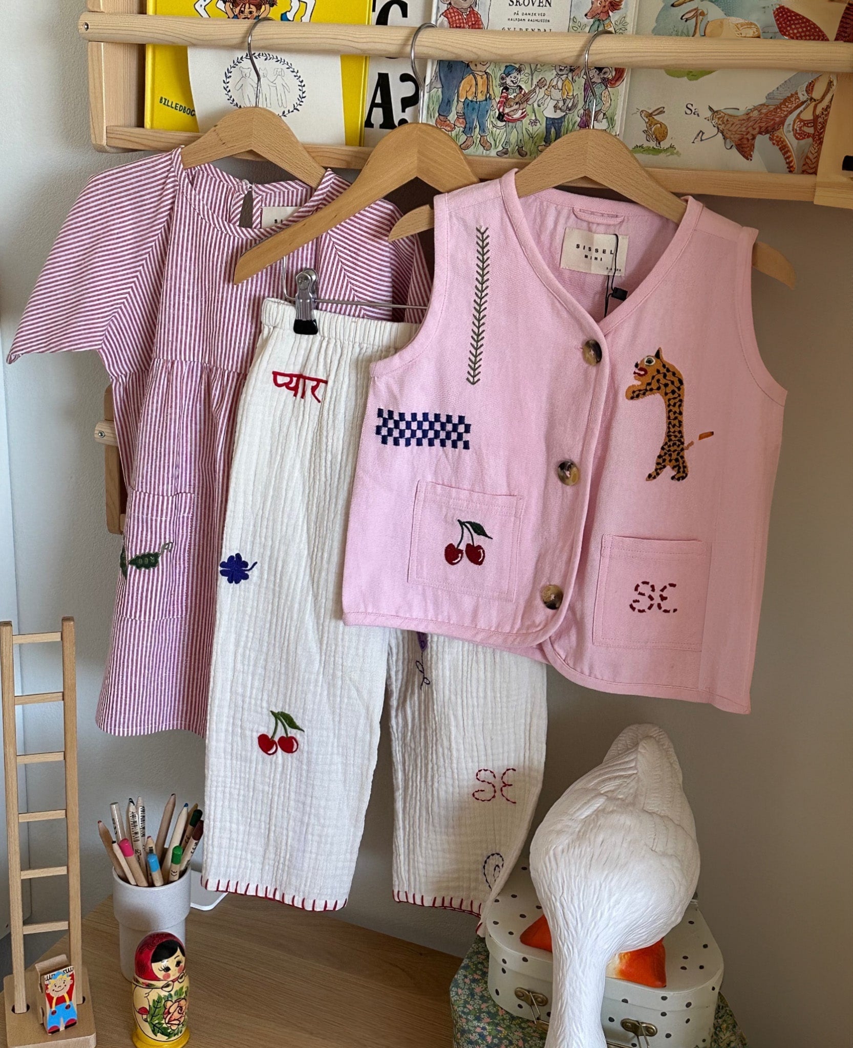 Ellie MINI Vest - Pink – SISSEL EDELBO