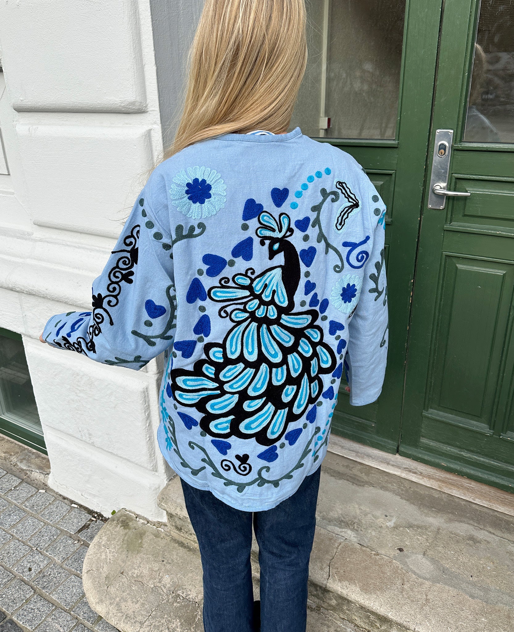 Maggie Jacket - Blue Ocean – SISSEL EDELBO