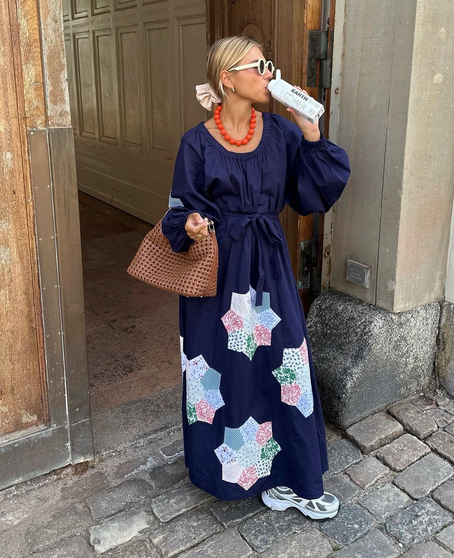 Regina Dress - Navy