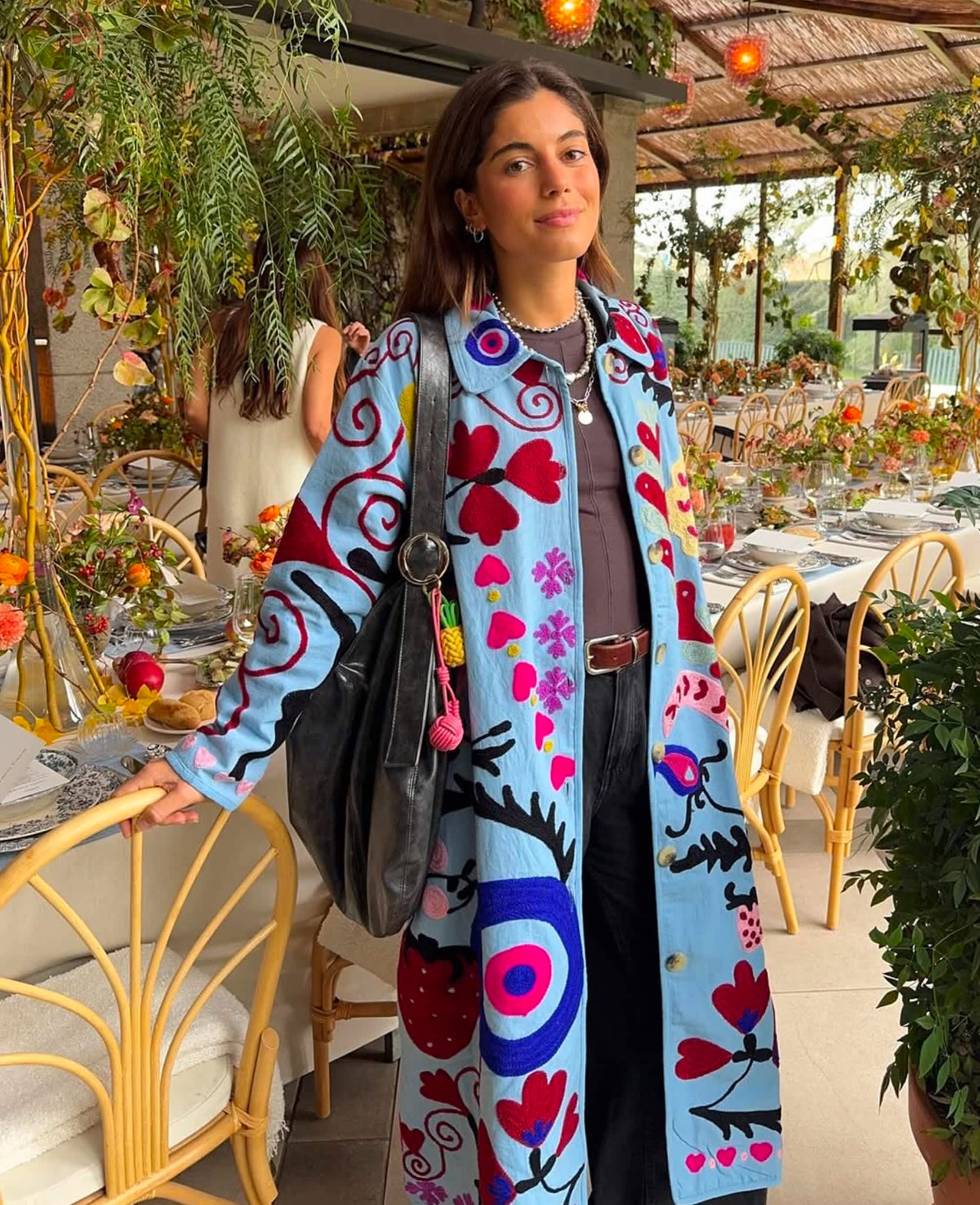 Rose Coat - Blue Bell – SISSEL EDELBO