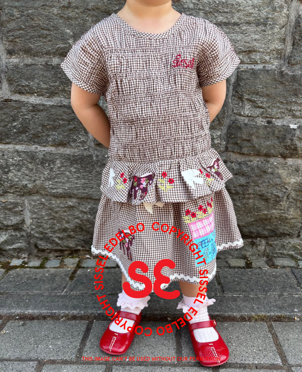 Sol MINI Top - Brown Check