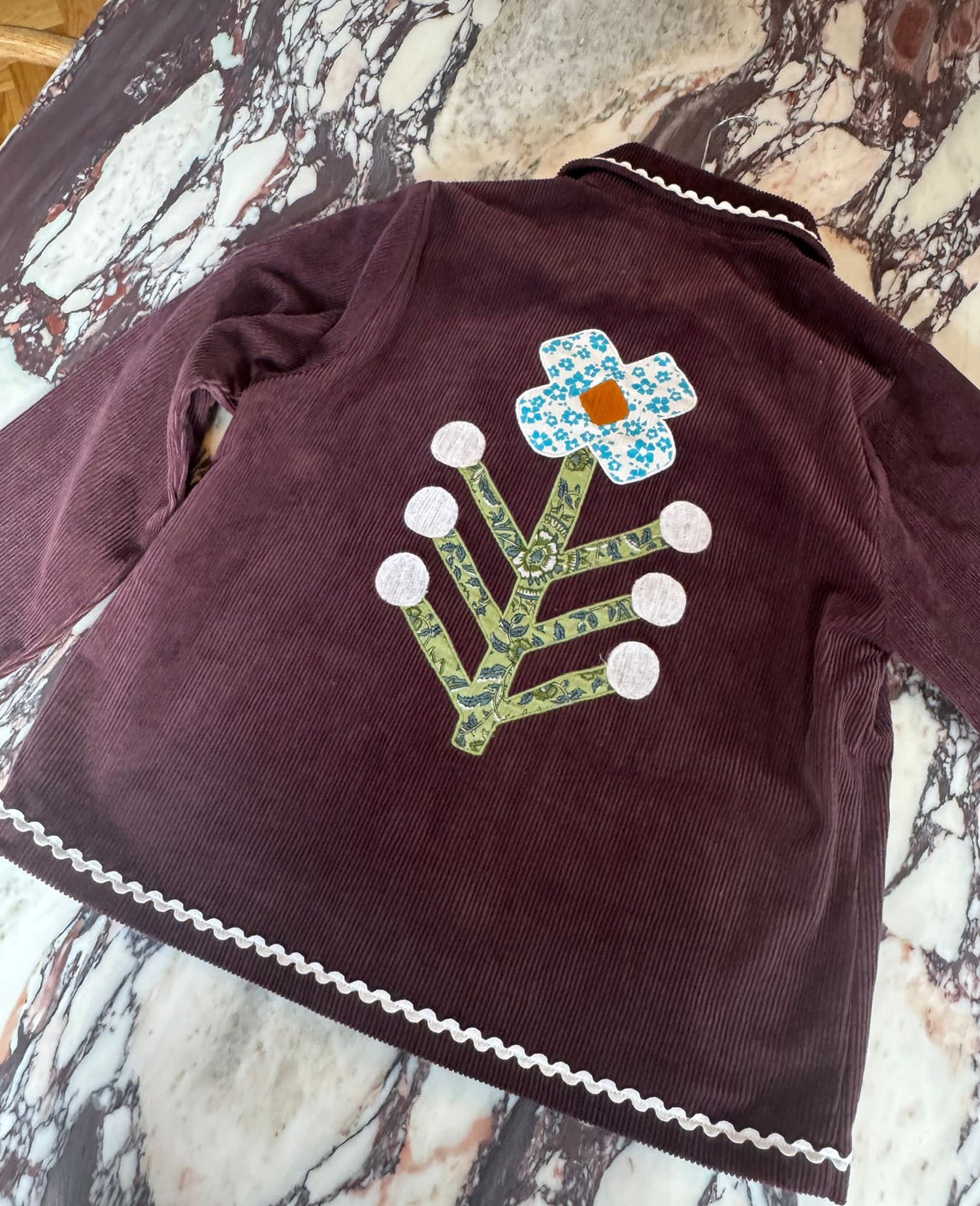 Twiggy Jacket - Eggplant