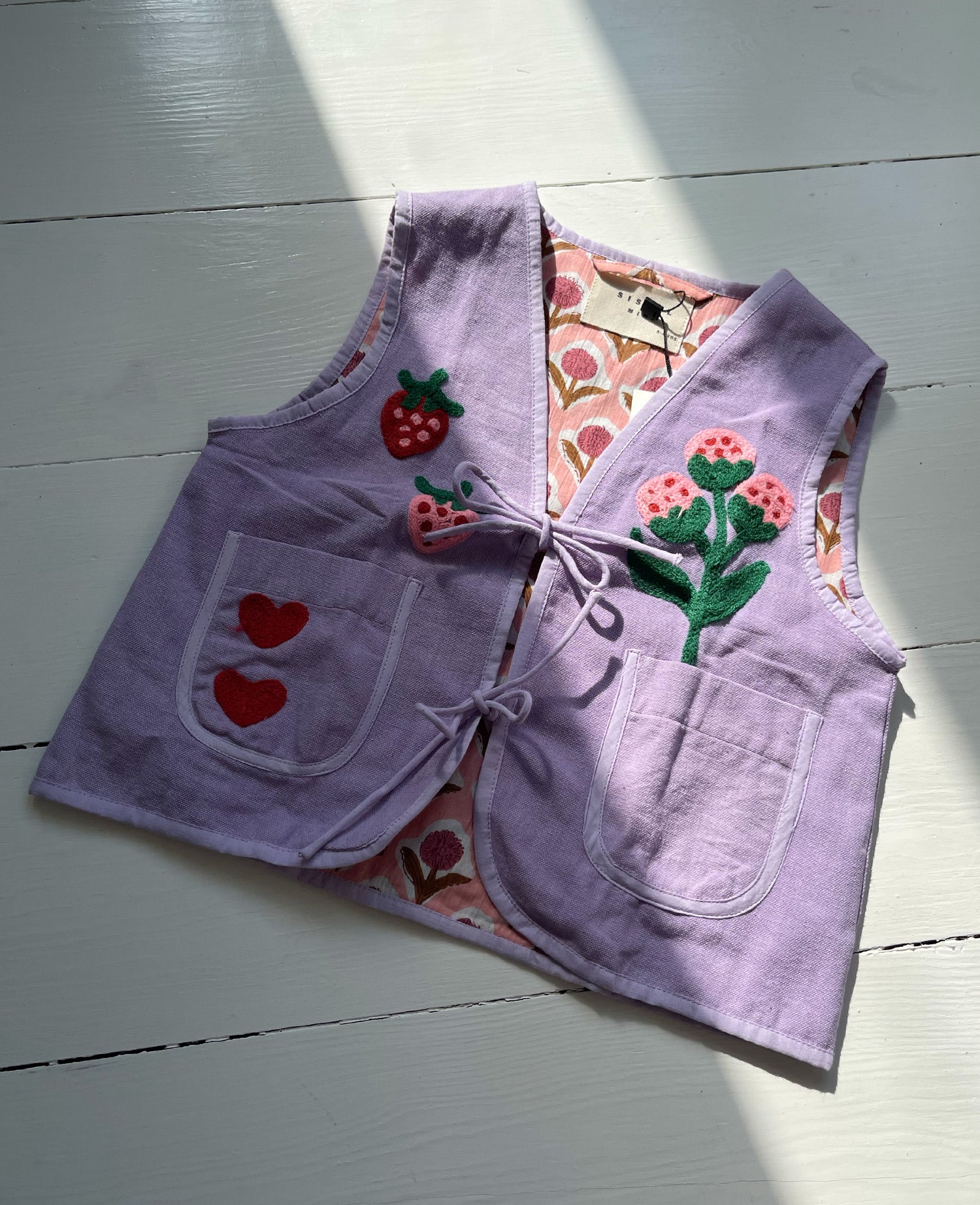Nathalia MINI Vest - Grape