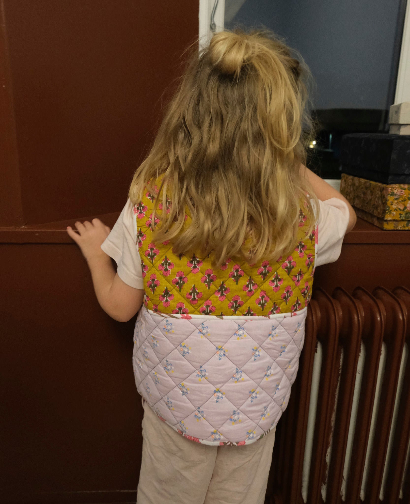 Osai MINI Vest - Pink Yellow – SISSEL EDELBO