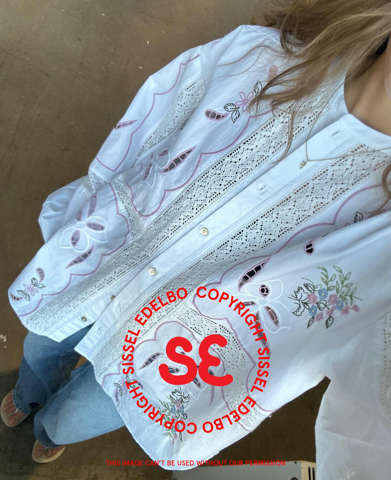 Sada Shirt - White Pastel