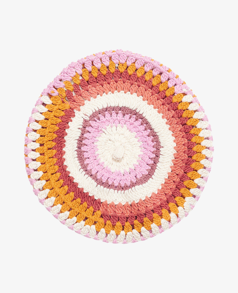 Hailey Crochet Beret - Off White – SISSEL EDELBO